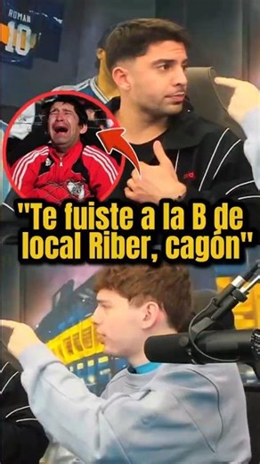"𝙏𝙀 𝙁𝙐𝙄𝙎𝙏𝙀 𝘼 𝙇𝘼 𝘽, 𝘾𝘼𝙂0𝙉"🤬🅱️ Davo Xeneize humilla a Gastón Edul por el descenso de River-Belgrano🐔🔥