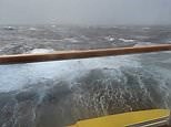 Enormous waves rock Saga cruise as ship is battered by storms in Bay of Biscay