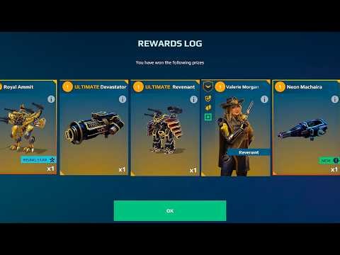 War Robots : Unlocking UE Revenant & Huge Data Pads Opening #warrobots