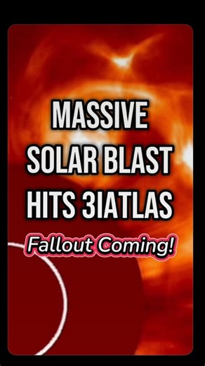 Sunspot 4246 Just Erupted ⚠️ 3I/ATLAS Hit by Solar Blast | Venus Took the Full Force A massive CME just erupted from the far side of the Sun at over 2,400 km/s — fast enough to trigger a G5 geomagnetic storm had it been Earth-facing. Instead, Venus is taking the full hit… and 3I/ATLAS is flying straight through the plasma, absorbing data codes in real time. We’re already seeing low-density electrons hitting Earth’s field — and protons are on the way. ESA’s JUICE satellite will send back images o