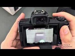 Canon EOS M50 Mark II Setup Guide