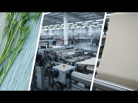 From Flax Plant to Luxury Linen Fabric | Inside the Full Factory Process