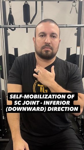 Sternoclavicular Joint Self-Mobilization (Inferior Glide) | Shoulder Elevation & Clavicular Mobility
