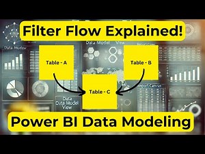 Power BI Filter Flow Explained: Master Data Modeling Like a Pro!
