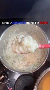 Creamy mushroom risotto ( a Chef Justice Hunter original recipe )