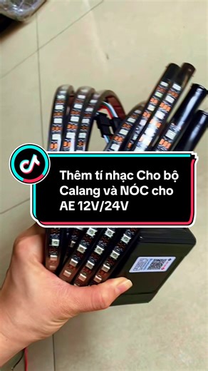 Thêm nhạc cho bộ Calang và NÓC 12V/24V