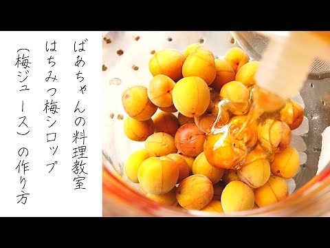 How To Make Homemade Japanese Plum Syrup