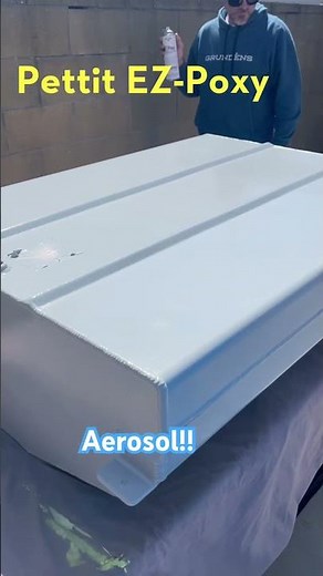 Part 2: Pettit EZ-Poxy aerosol makes many marine paint projects convenient. #boats #pettitpaint