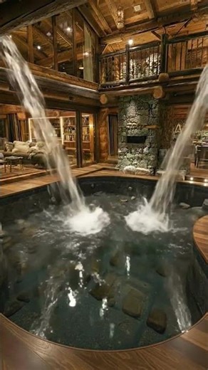 Amazing indoor pond build!! #interiordesign #art #ai