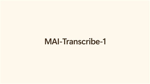 MAI‑Transcribe‑1 makes speech‑to‑text clearer, faster, and more reliable even in noisy audio. Ranked #1 on the industry-standard FLEURS word error rate benchmark. Now in public preview. Learn more: https://t.co/Gr4Q8jgCwL