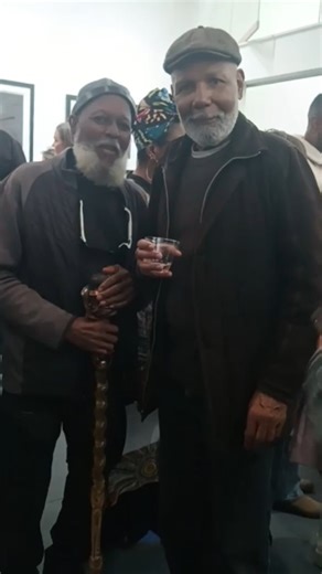 Charles Dickson on Instagram: "The Masters Gather... Famed Photographer Robert Hale, Jr. with his old friend and photo subject, master sculptor Charles Dickson, at the opening of John Simmons exhibition at Matters Studio Gallery in Los Angeles. A community of Living Legends came out to pay homage to a Living Legend! The show offers a rare, historical retrospective of the work of a master photographer documenting the history and culture of Black folks. Simmons has been shooting "pictures" since h