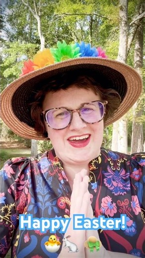 The Grandest Lady in the Easter Parade! Aunt Nae Nae’s Song of the Day 👒🌷🐣🐰💐 #shorts #easter
