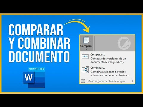 Cómo COMPARAR y COMBINAR un documento de Word