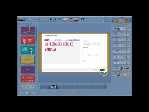 Agregar Texto en Powtoon