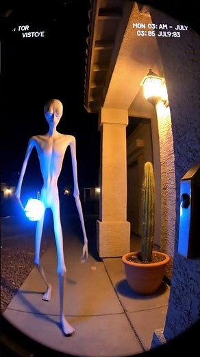 Doorbell Cam Horror: Is This Proof of Alien Life?