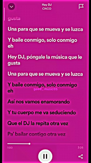 Hey DJ - CNCO: Speed Up Your Playlist