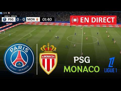 🔴 Résumé : PSG vs Monaco 1 - 3 I HIGHLIGHTS | Ligue 1 2025/26 – aujourd'hui eFootball Pes21