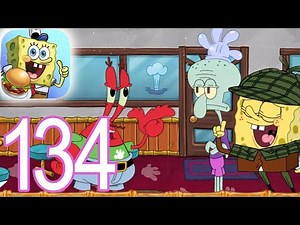 SpongeBob: Krusty Cook-Off - CHEF GLOVEY - Gameplay Video Part 134 (iOS Android)