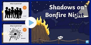 Bonfire Night Themed Shadow PowerPoint