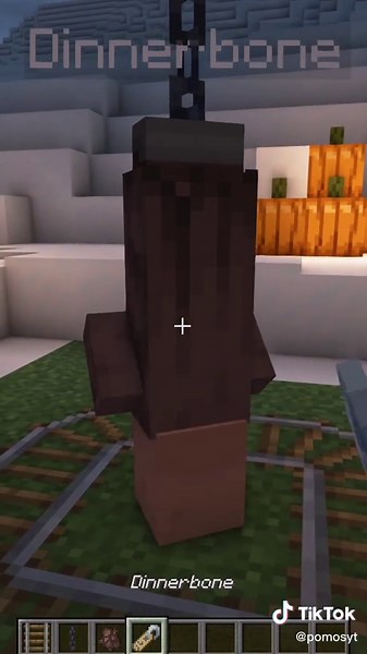 How to Hang Villager in Minecraft for Halloween Decorations!