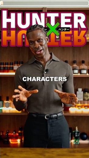 Hunter x Hunter characters by cologne 🎯 #fragrance #cologne #perfume