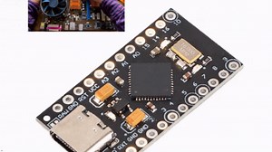 ATMEGA32U4, High Performance Microcontroller 5V 16MHz Type C Development Board with 32KB Flash, 2.5KB, 1KB EEPROM for Sensor Interfaces