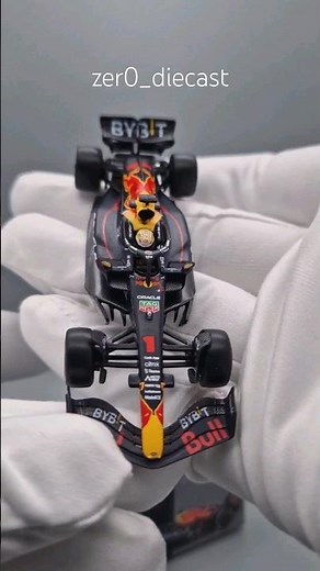New Mini GT Red Bull Racing RB18 F1 Car 1/64 Max Verstappen #minigt #diecast #redbull #f1 #shorts