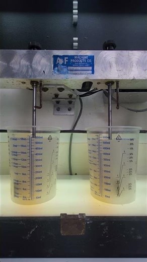 Calming Jar Testing in the Lab 🔬 #shorts #expirement #chemistry