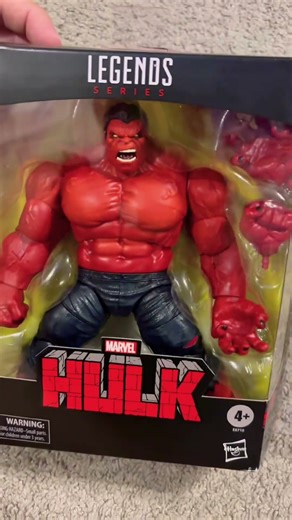 MARVEL LEGENDS RED HULK #subscribe #toyscommunity #actionfigure #toycollection #hulk #marvellegends