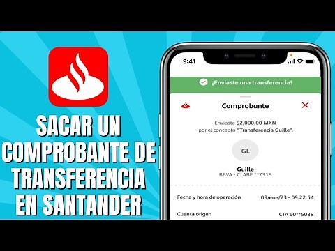 How to Get a Transfer Receipt in Santander