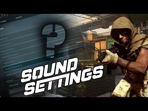 [FR] Tuto/Guide (Réglages audio) Audio settings, meilleur mixage audio pour Warzone Battle Royal !