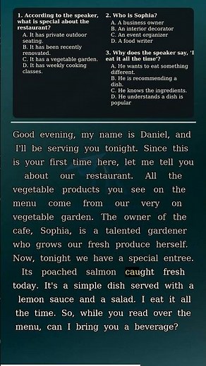 Luyện TOEIC Listening Part 4 mỗi ngày | English Practice | Phần 15 #toeic #toeiclistening #toeictest