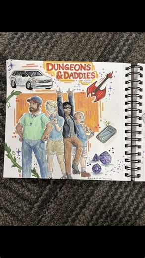 Dndads Fan Art - A Creative Tribute to Dungeons and Daddies
