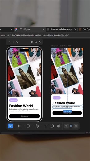 SeddyWorld | Design & Digital Skills on Instagram: "Today’s design: a fashion onboarding screen for a modern mobile app. Bold visuals, clean layout, smooth CTA. Follow for daily UI/UX designs. Subscribe to my YouTube for full tutorials — link in bio. | #fashionapp #fashionui #fashiondesignui #uiuxdesign #figmatutorial #dailyui #mobileappdesign #uidesign #productdesign #uxdesign #reelsbonus #reelsgifts #uscreator #reelspayments"