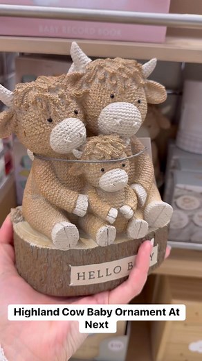 150K views · 357 reactions | Highland Cow Baby Ornament At Next..! #next #baby #highlandcow #home #character #cute #ornament | Money Saver By Dansway | Facebook