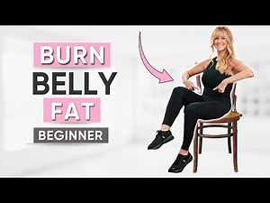 Lose Belly Fat Sitting Down – BEGINNER AB Workout for Women Over 50!