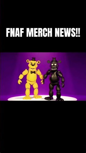 FIRST LOOK! SDCC Exclusive Golden Freddy & Shadow Freddy! 👀 #fnaf #fivenightsatfreddys #jazwares