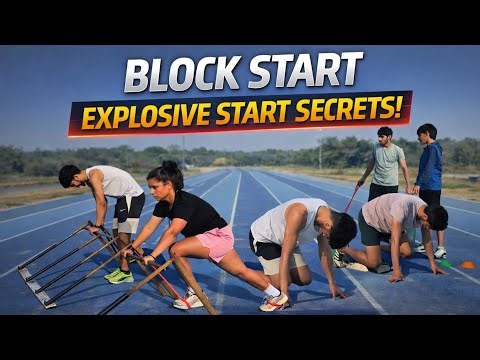 0–30m Me Lead Kaise Le? | Explosive Block Start Workout