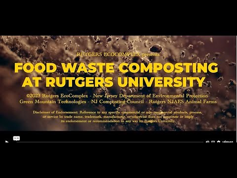 Earth Flow Composting - Rutgers University (Full Video)