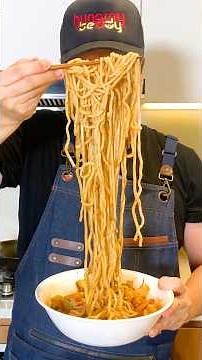 I Made INCREDIBLE Noodle Soup From Whatever I Had