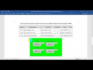 Delta DOP100 series read Delta DPM-C530 data via BACnet MS/TP