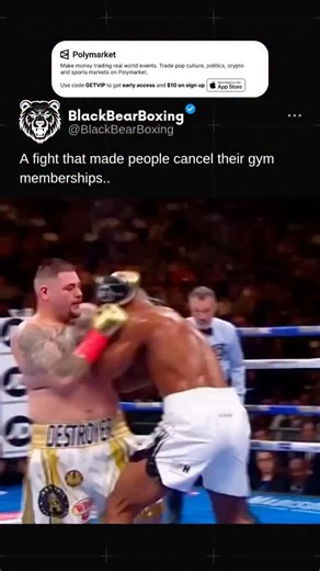 BlackBearBoxing on Instagram: "Anthony Joshua vs. Andy Ruiz Jr. was a heavyweight professional boxing match contested between undefeated and unified WBA (Super), IBF, WBO, and IBO champion Anthony Joshua, and former world title challenger Andy Ruiz Jr. The bout took place on June 1, 2019, at Madison Square Garden in New York City. Joshua was originally scheduled to face undefeated WBA No. 2 and WBO No. 3 ranked heavyweight Jarrell Miller, who was replaced by Ruiz Jr. after Miller failed three dr