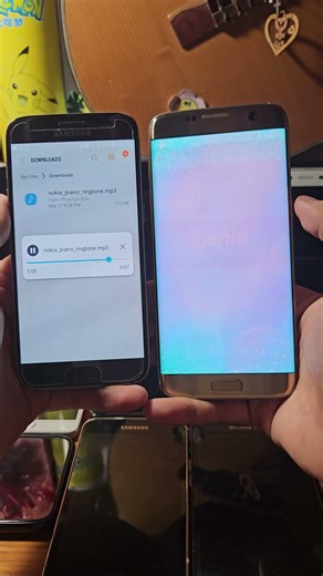 Samsung Galaxy S7 vs S7 edge sound test! #shorts