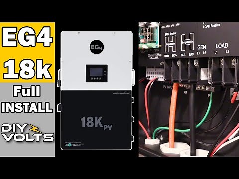 EG4 18k Hybrid Inverter Installation: A Comprehensive Guide