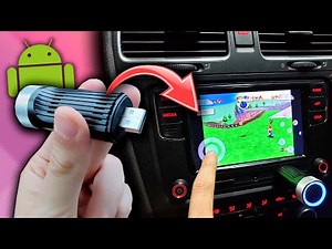 Este USB CONVIERTE la PANTALLA de tu COCHE en un ANDROID PC completo
