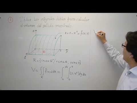 Integrales dobles - Volumen de un sólido-1