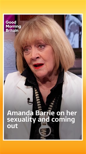 Good Morning Britain on Instagram: "Actress Amanda Barrie talks openly about her sexuality and her experiences of coming out in the media industry."