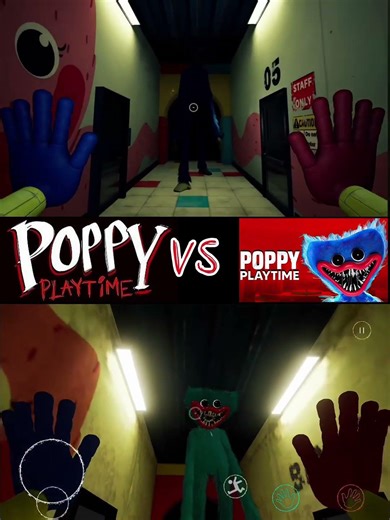 WHICH VERSION IS BETTER? 😱 | Mobile vs PC / #gaming #games #poppyplaytime