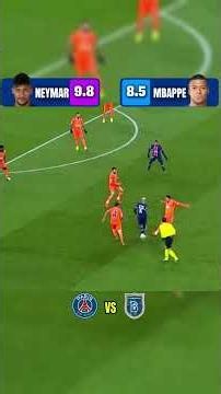 Neymar Jr. x Mbappe Rating Performance in Football Match PSG vs Başakşehir #football #neymarpsg