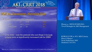 KDIGO UOP vs. SCr AKI Criteria, Does it Matter?